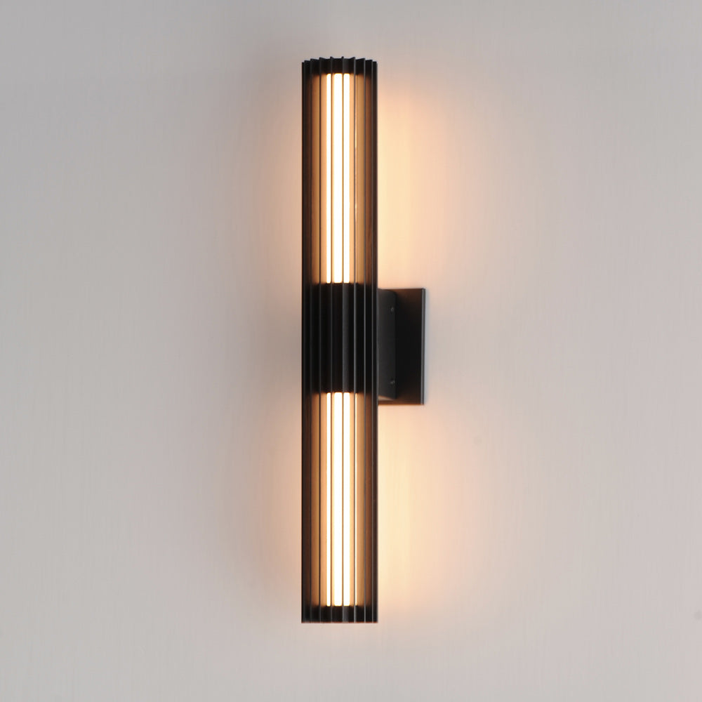 Citadel Outdoor LED Wall Light in Detail.