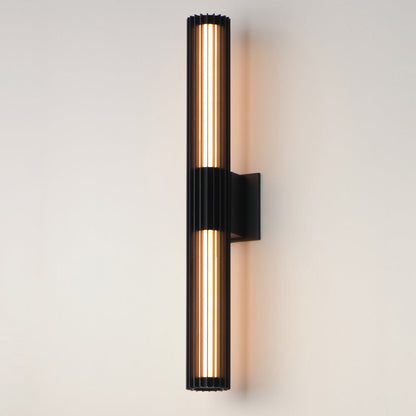 Citadel Outdoor LED Wall Light in Detail.