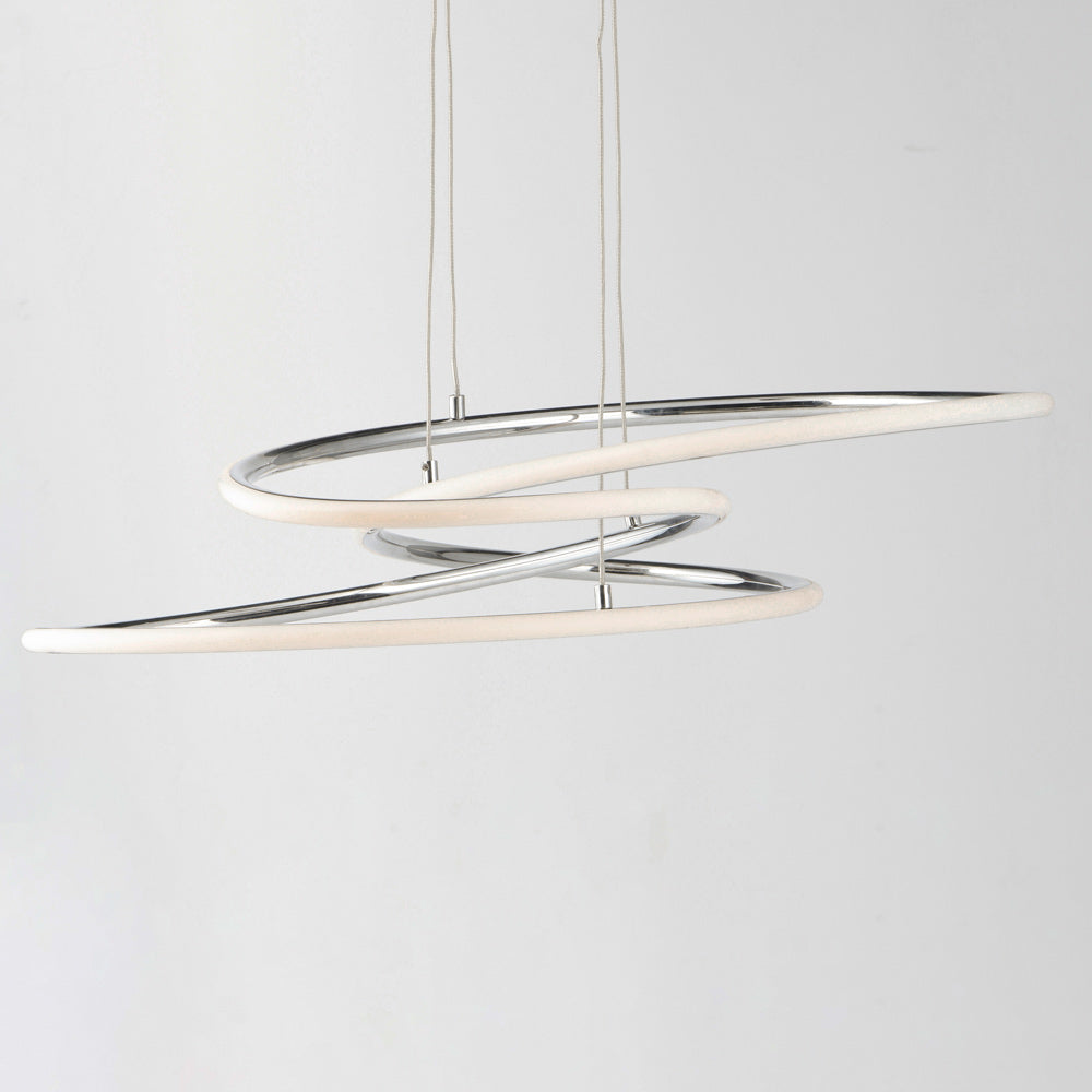 Coaster LED Single Pendant Light in Detail.