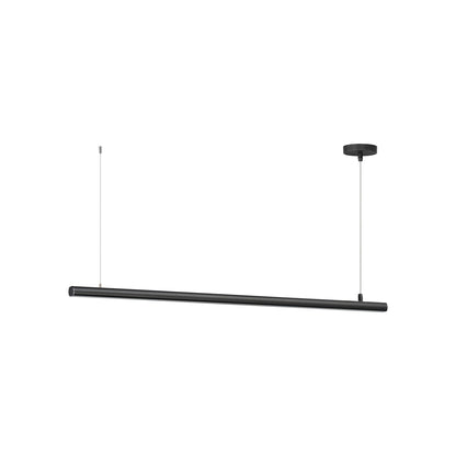 Continuum LED Linear Pendant Light in Black (47-Inch).