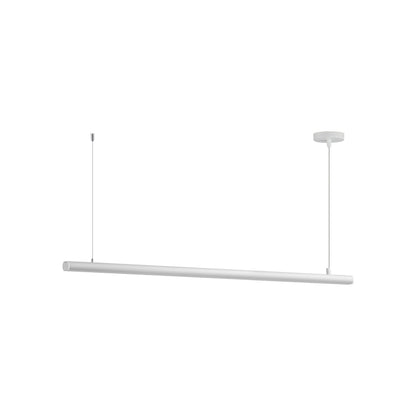 Continuum LED Linear Pendant Light in White (47-Inch).