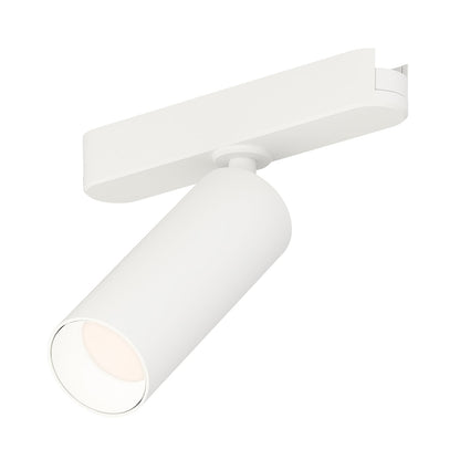 Continuum LED Mini Spot Track Light in White.