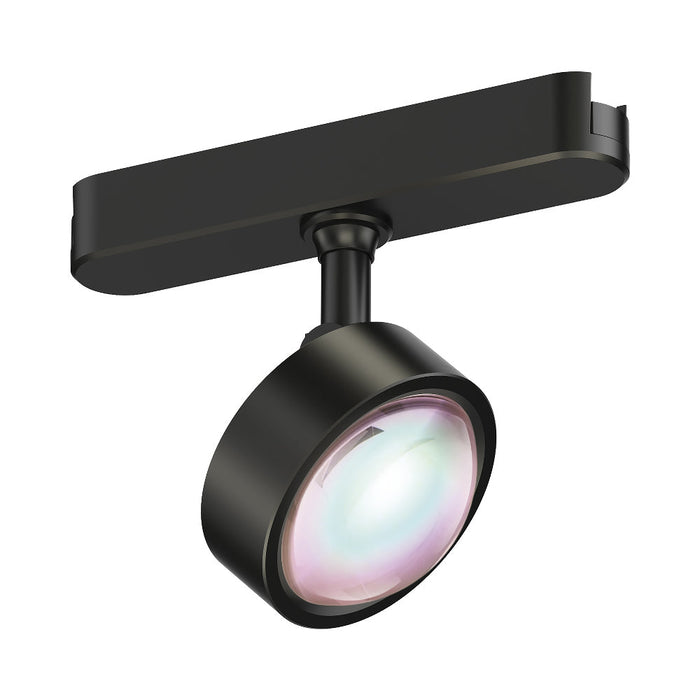 Continuum LED Optical Track Light with Sunset Glass.