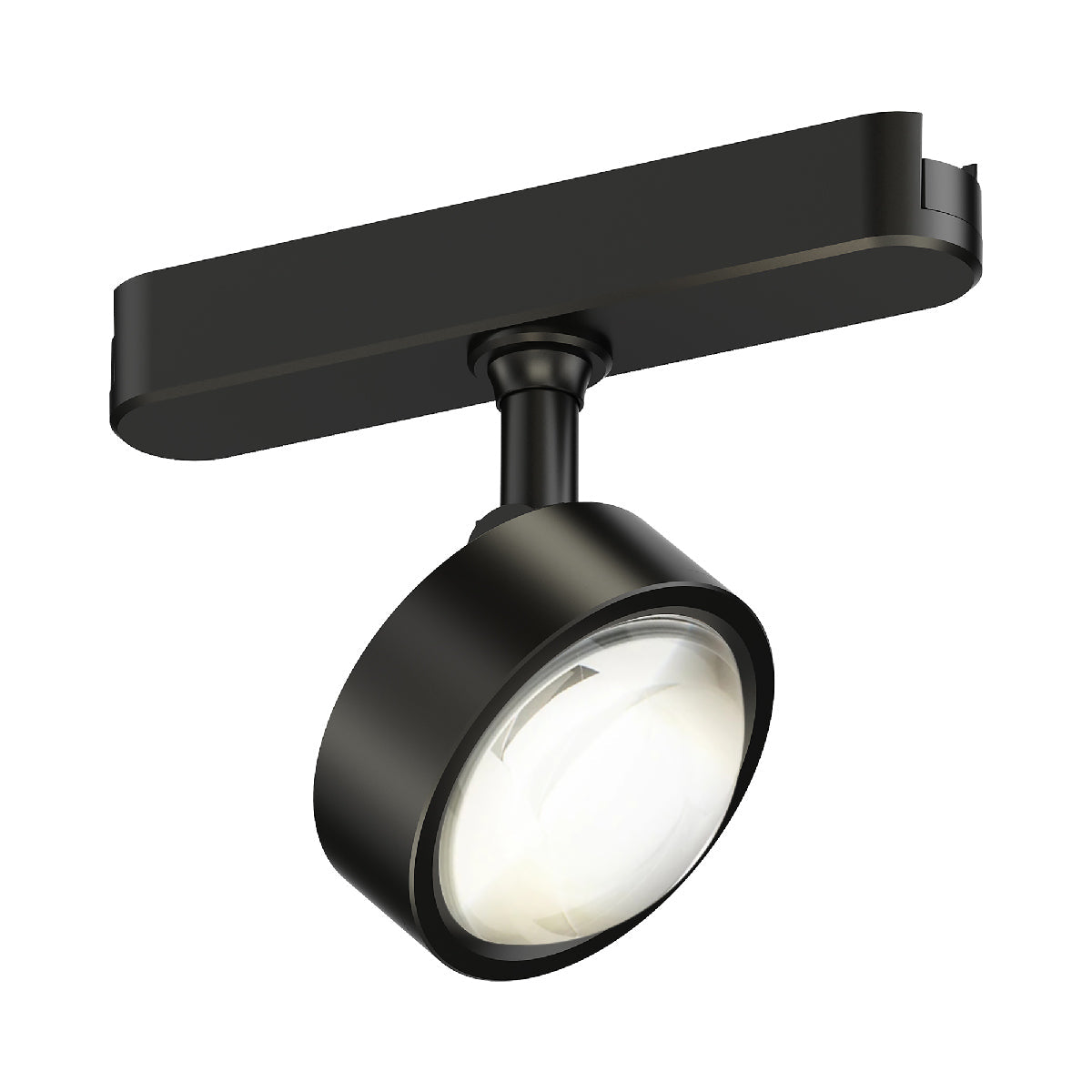 Continuum LED Optical Track Light In Black (without Sunset Glass).
