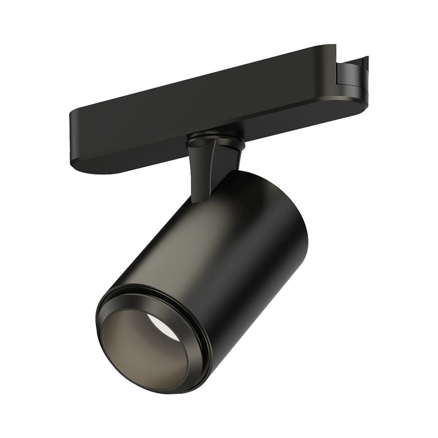 Continuum LED Spot Track Light with Beam Angle Adjust in Black.