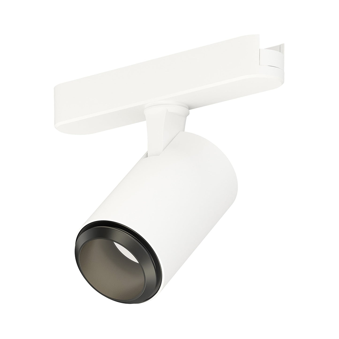 Continuum LED Spot Track Light with Beam Angle Adjust in White.