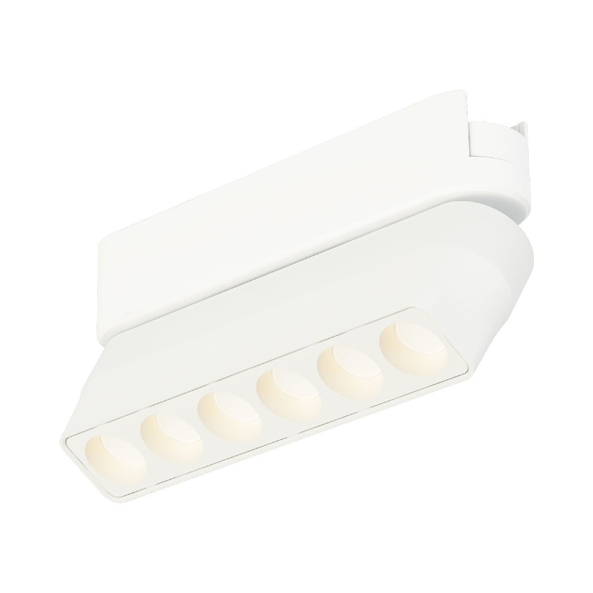 Continuum LED Track Light in White (5-Inch/Optic Lens - Gimbal).