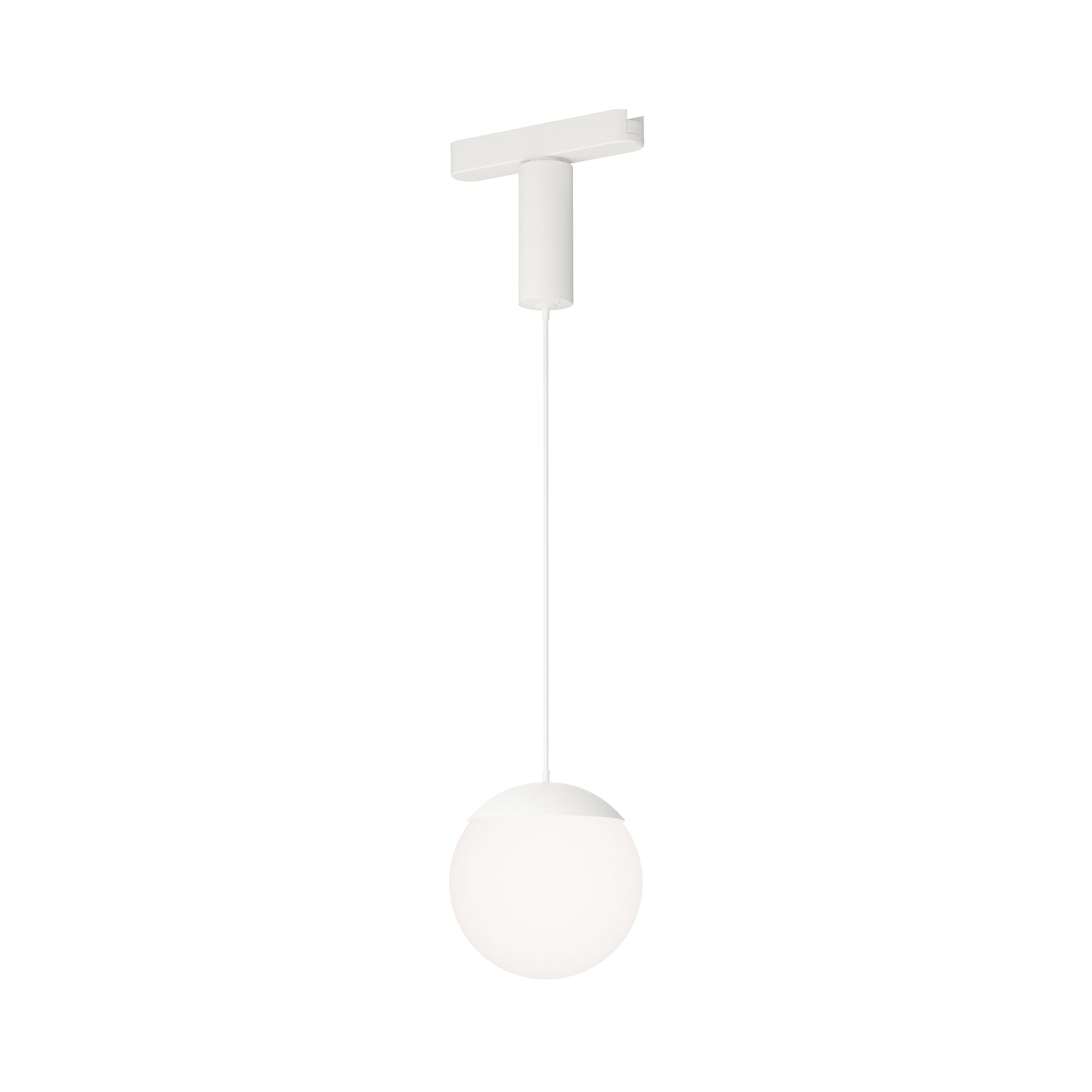 Continuum Track Snowball LED Pendant Light.