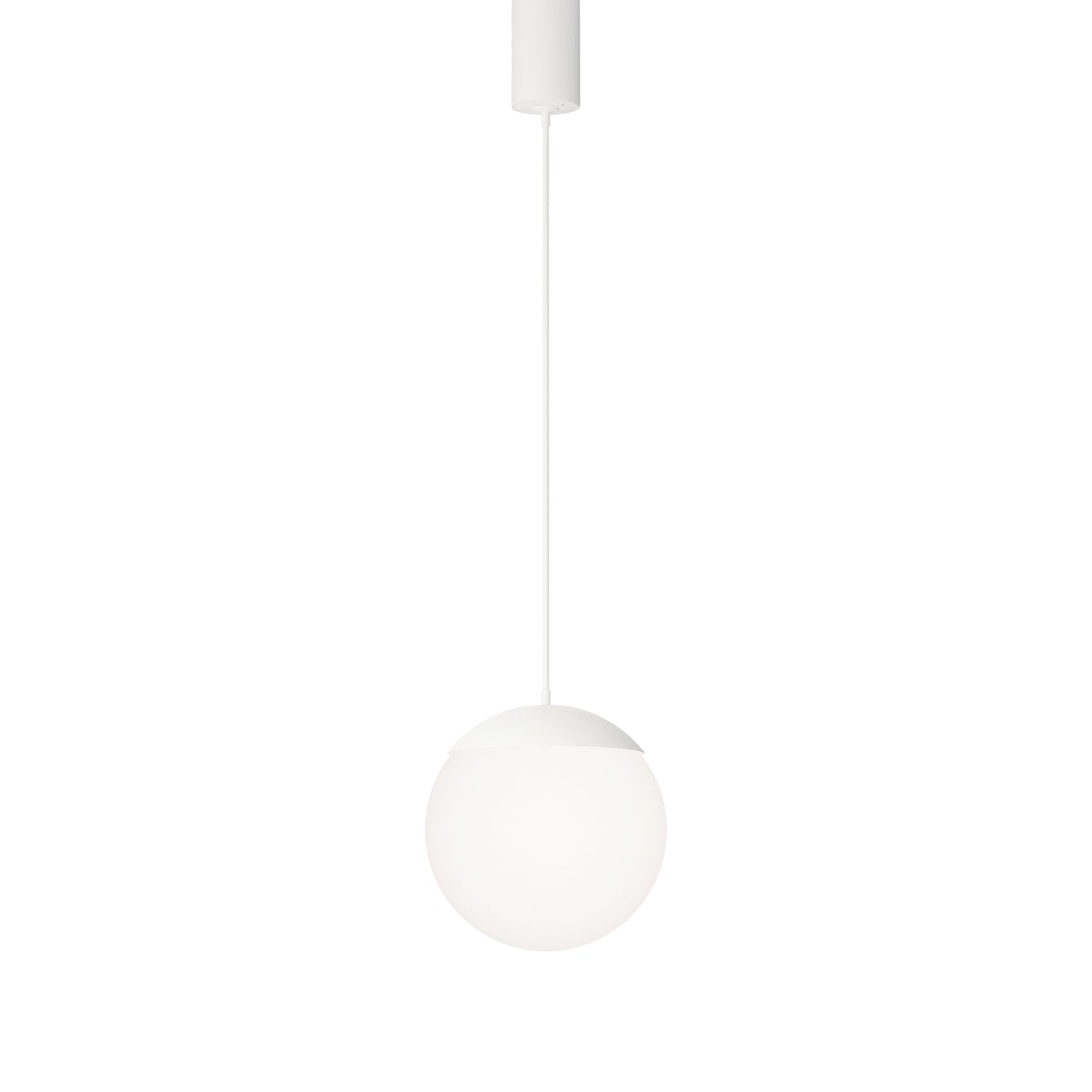 Continuum Track Snowball LED Pendant Light in Detail.