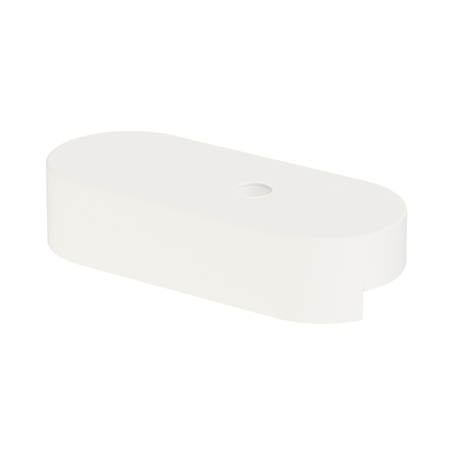 Continuum Track Splice Box in White.