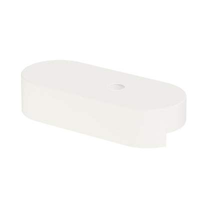 Continuum Track Splice Box in White.