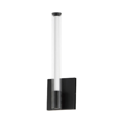 Cortex LED Wall Light in Black.