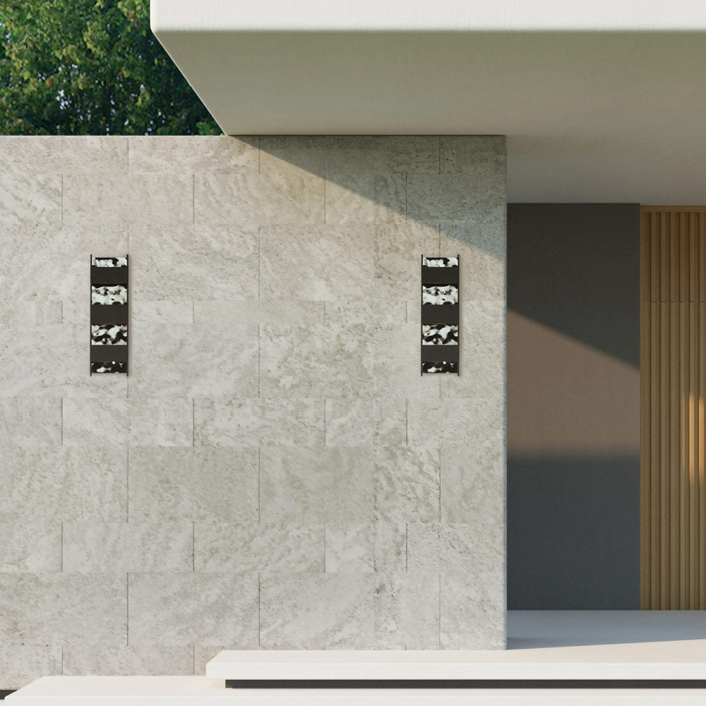 Coulee Outdoor LED Wall Light in Outside Area.