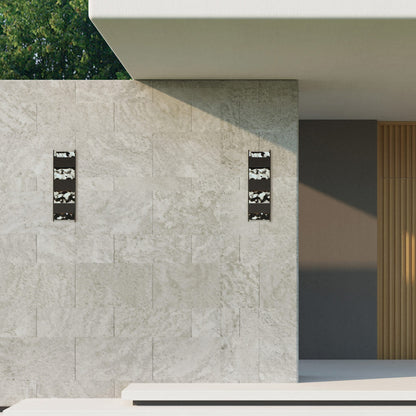 Coulee Outdoor LED Wall Light in Outside Area.