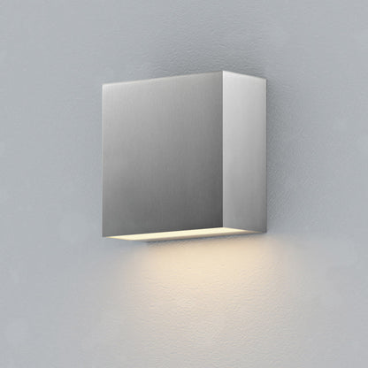 Cubed Outdoor LED Wall Light in Detail.