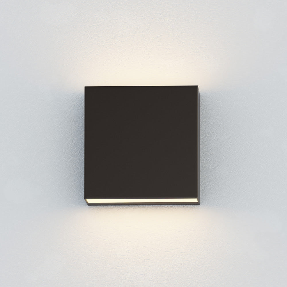 Cubed Outdoor LED Wall Light in Detail.