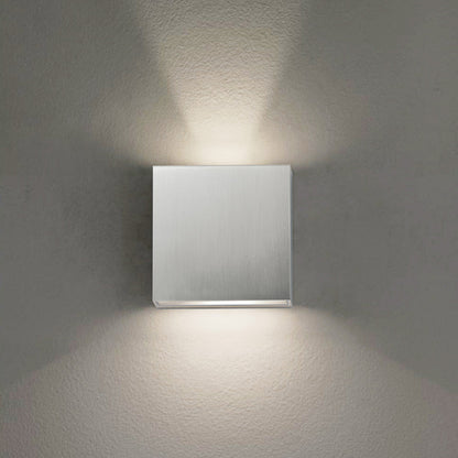 Cubed Outdoor LED Wall Light in Detail.