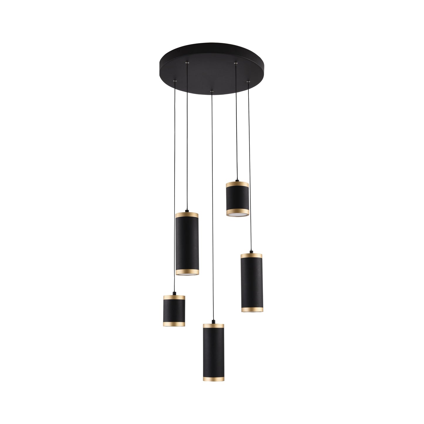 Cuff LED Multi Light Pendant Light (5-Light).