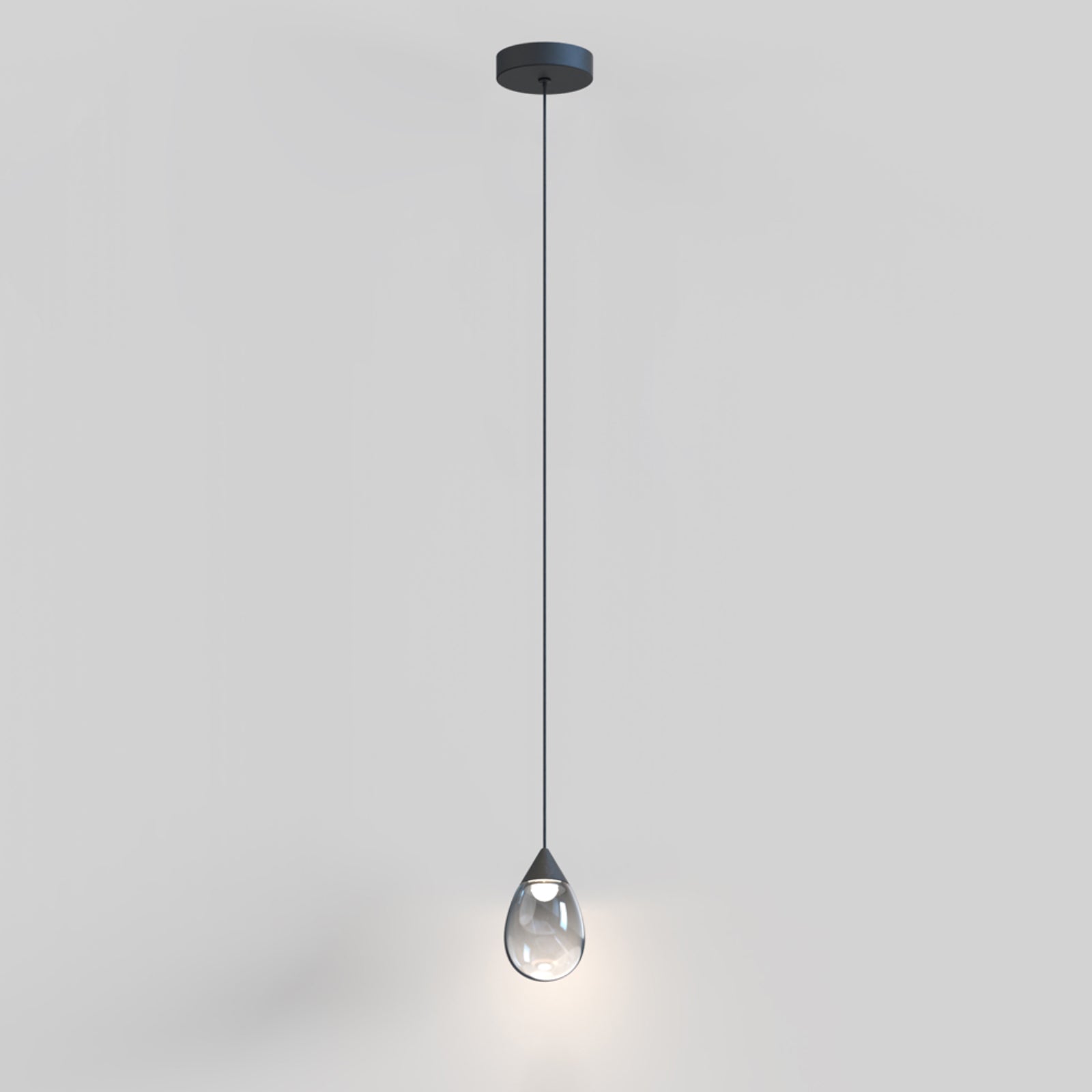 Dewdrop LED Mini Pendant Light in Detail.