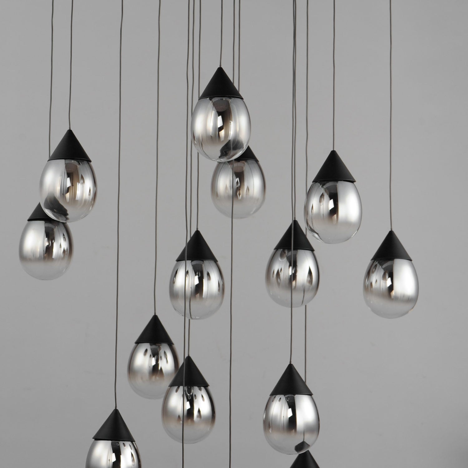 Dewdrop LED Multi Light Pendant Light in Detail.