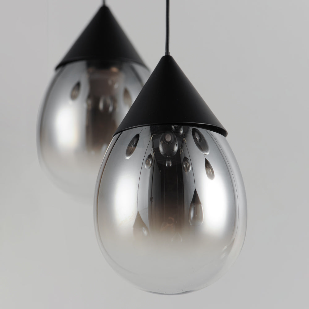 Dewdrop LED Multi Light Pendant Light in Detail.