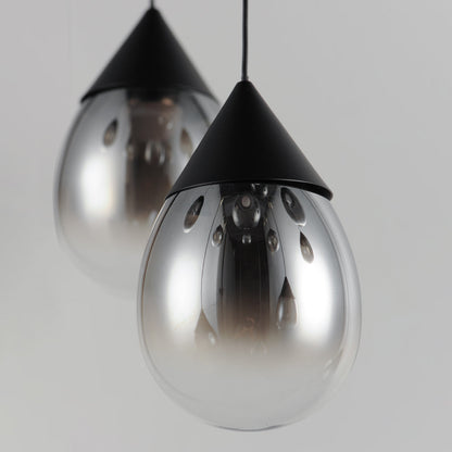 Dewdrop LED Multi Light Pendant Light in Detail.