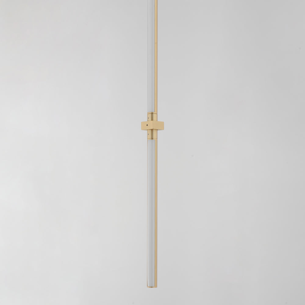 Dorian Vertical LED Pendant Light in Detail.
