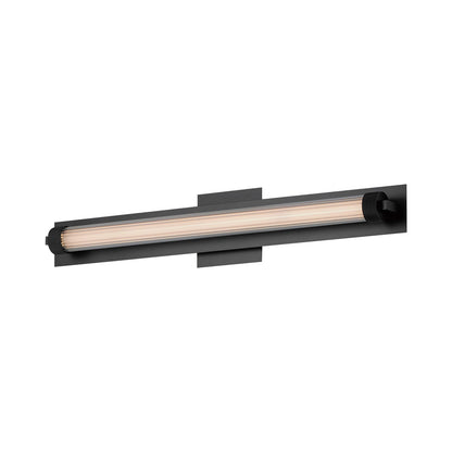 Doric LED Wall Light in Black (25.5-Inch).