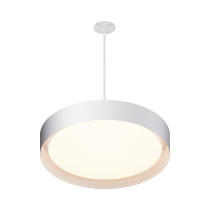 Echo LED Pendant Light in White (24-Inch).