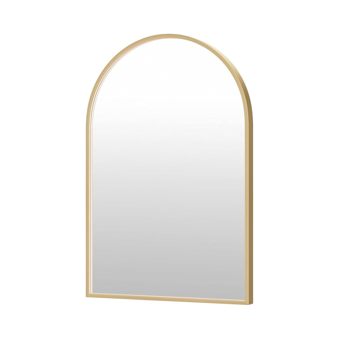 Elisse LED Wall Mirror in Gold (36-Inch/Arches).
