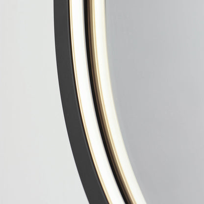 Elisse LED Wall Mirror in Detail.