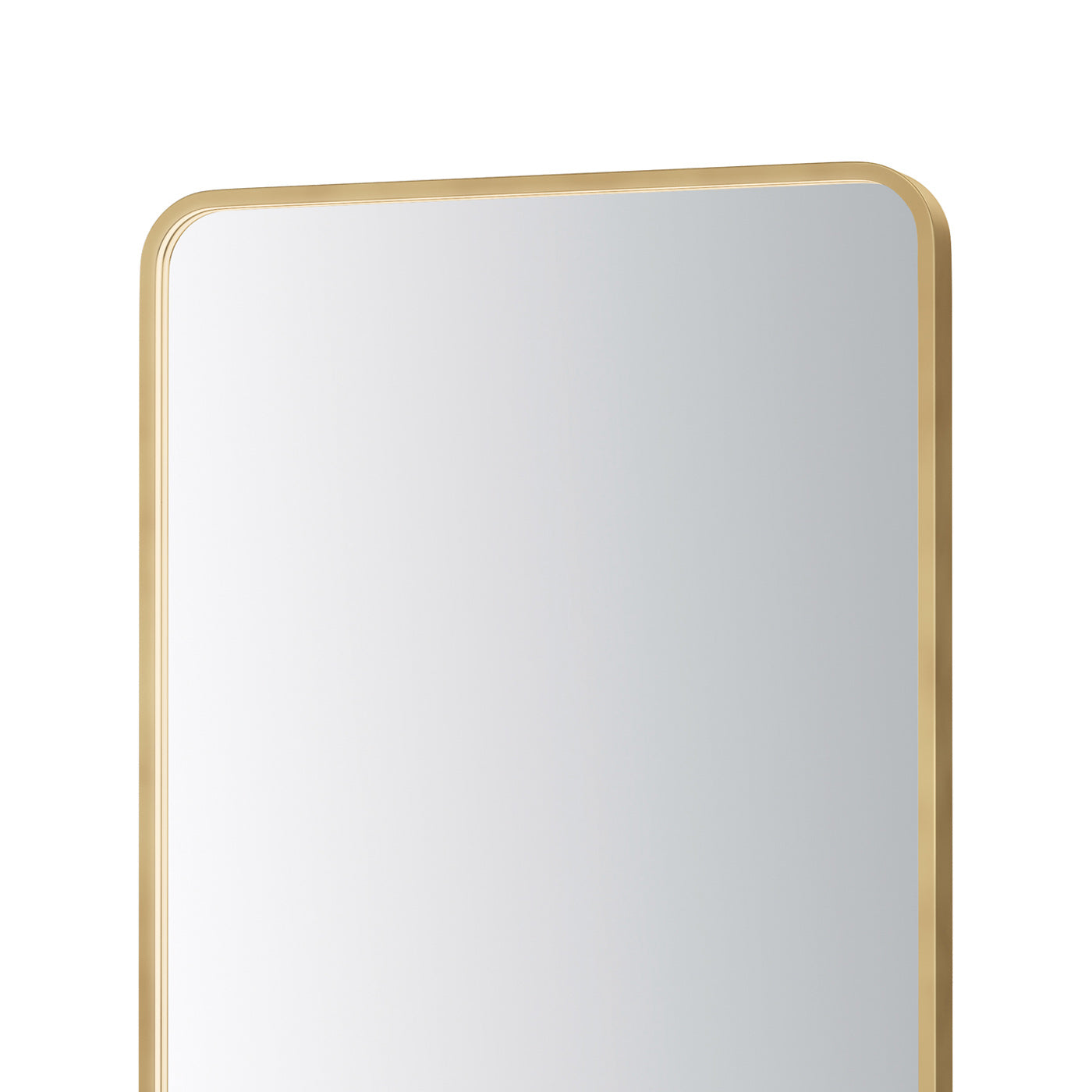 Elisse Rectangle LED Wall Mirror in Detail.