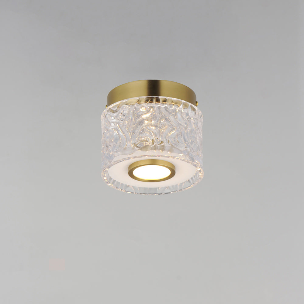 Elysian LED Flush Mount Ceiling Light in Detail.