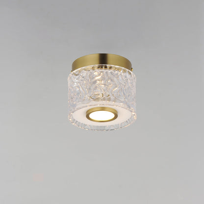 Elysian LED Flush Mount Ceiling Light in Detail.