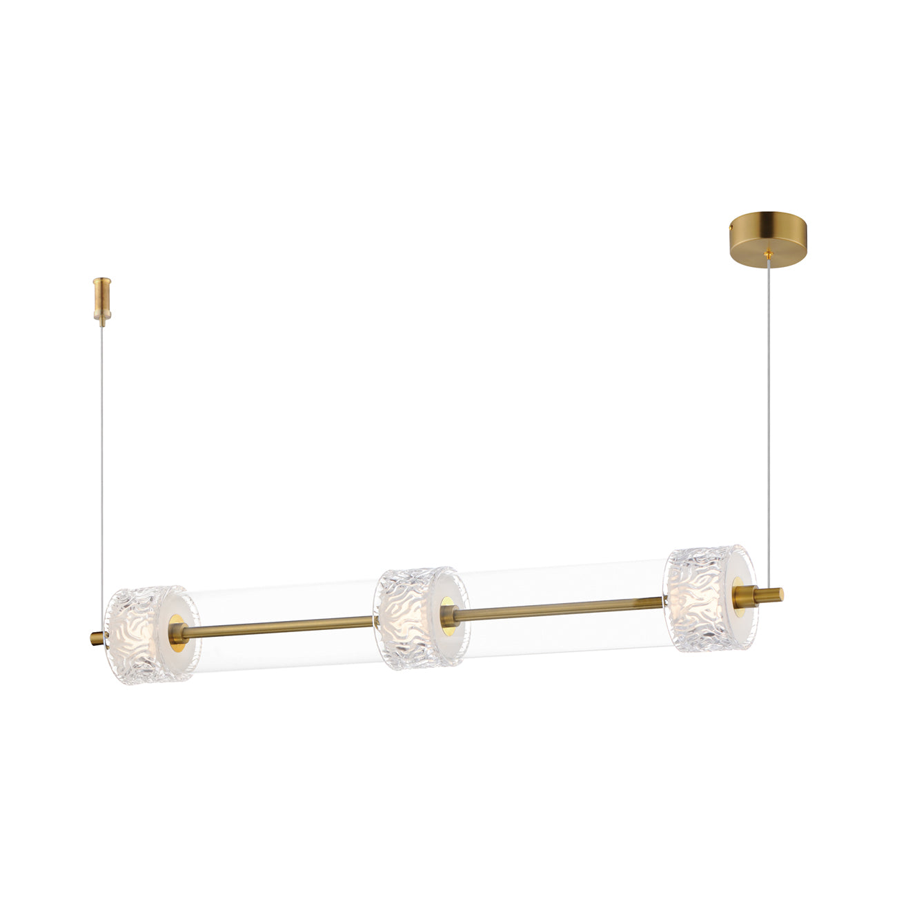 Elysian LED Linear Pendant Light.