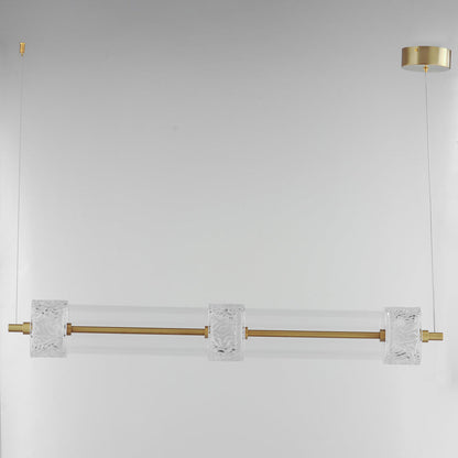 Elysian LED Linear Pendant Light in Detail.