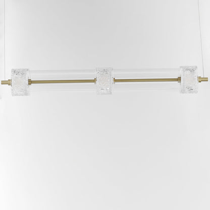 Elysian LED Linear Pendant Light in Detail.
