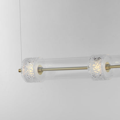 Elysian LED Linear Pendant Light in Detail.