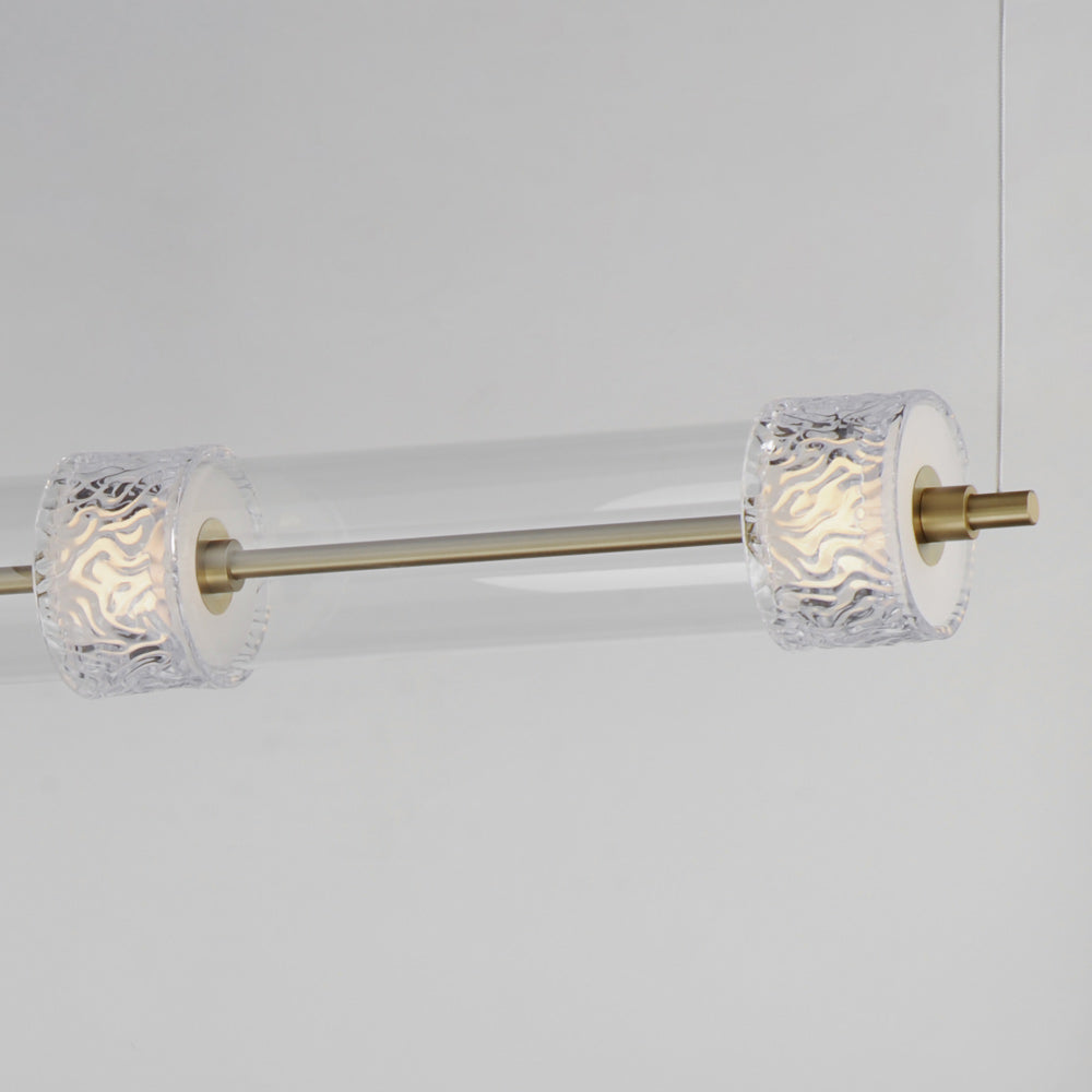 Elysian LED Linear Pendant Light in Detail.
