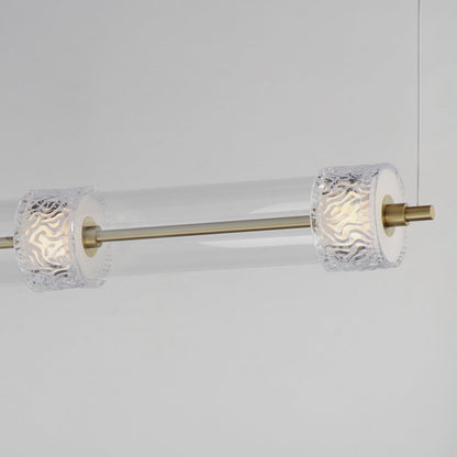 Elysian LED Linear Pendant Light in Detail.