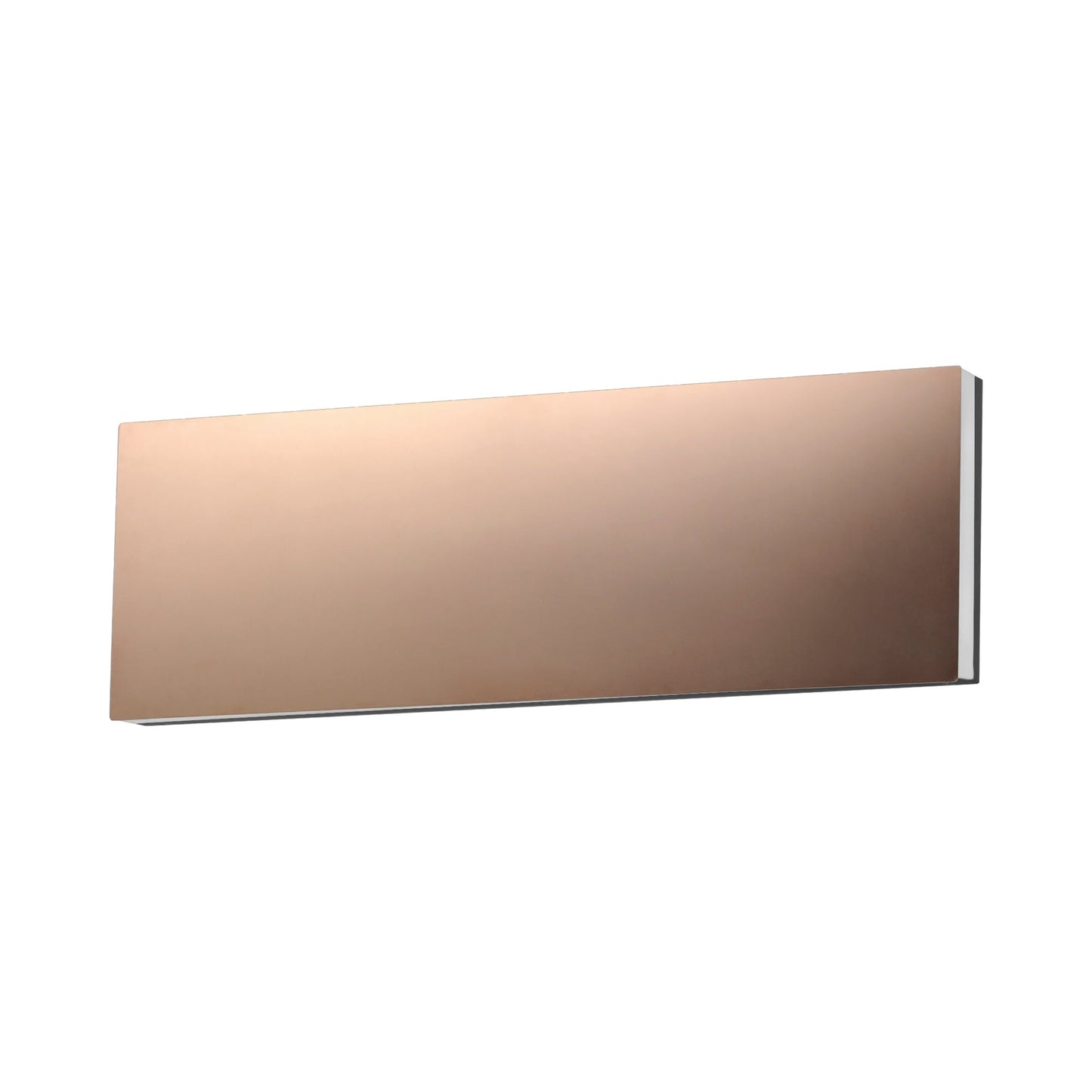 Embosse LED Bath Vanity Light in Polished Bronze.