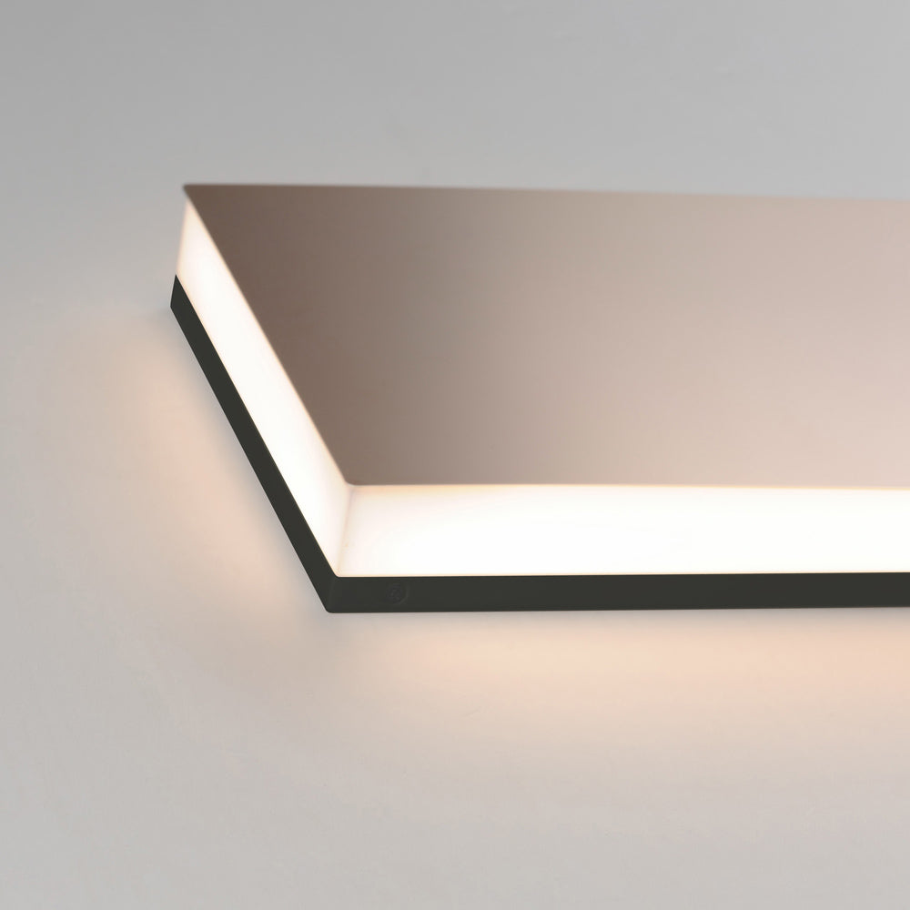 Embosse LED Bath Vanity Light in Detail.