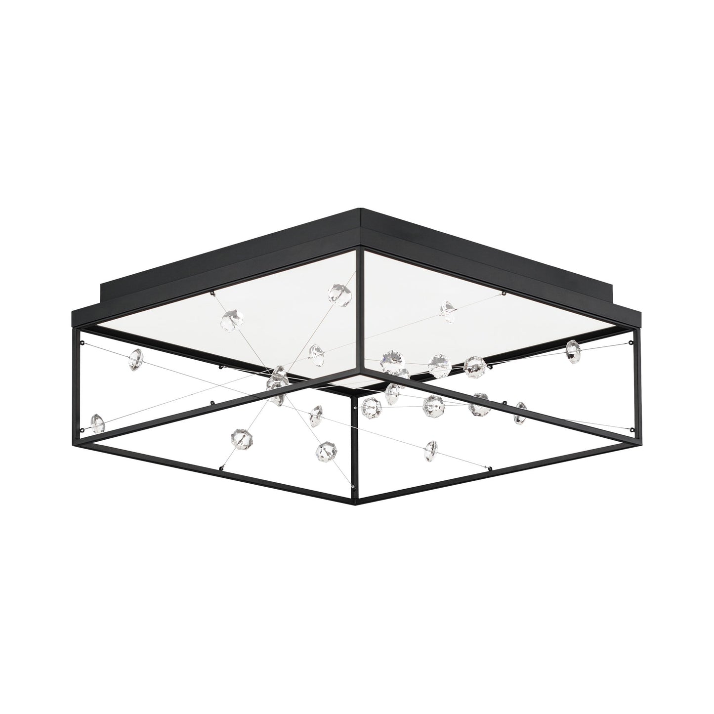 Entanglement LED Flush Mount Ceiling Light.