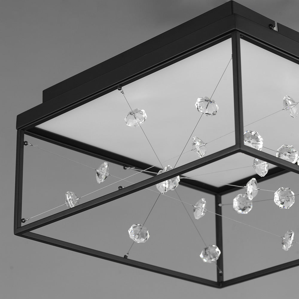 Entanglement LED Flush Mount Ceiling Light in Detail.