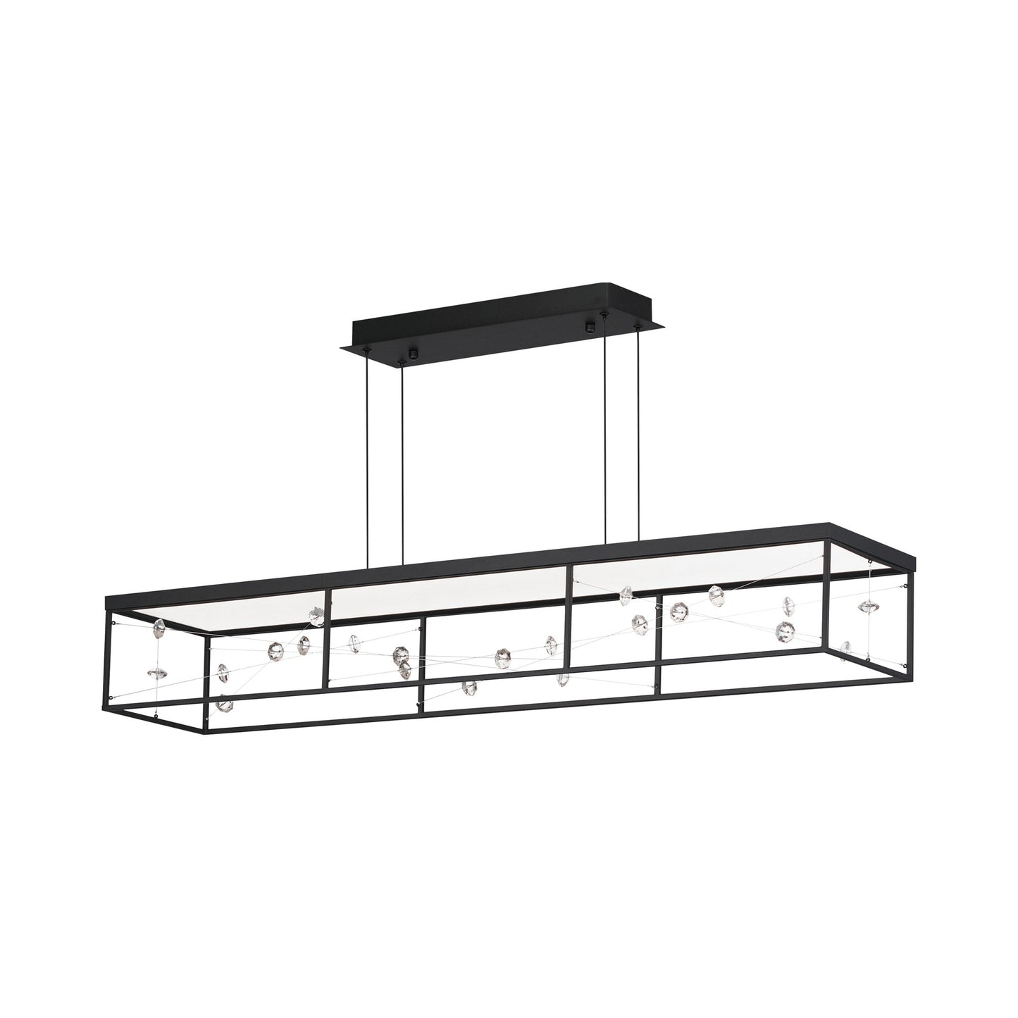 Entanglement LED Linear Pendant Light.
