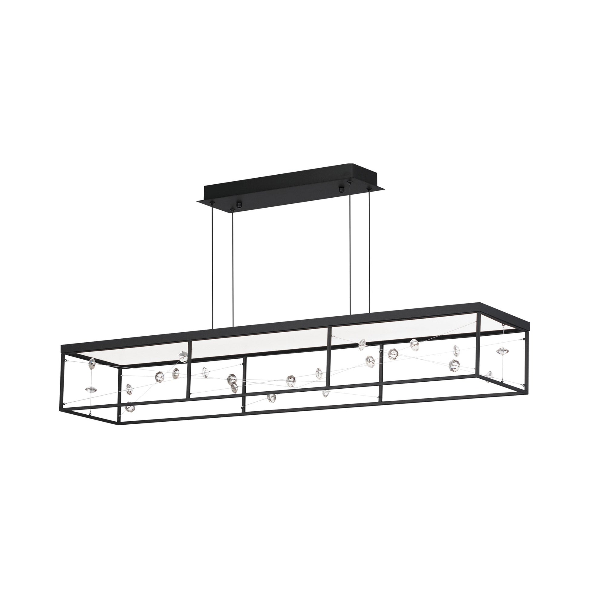 Entanglement LED Linear Pendant Light.