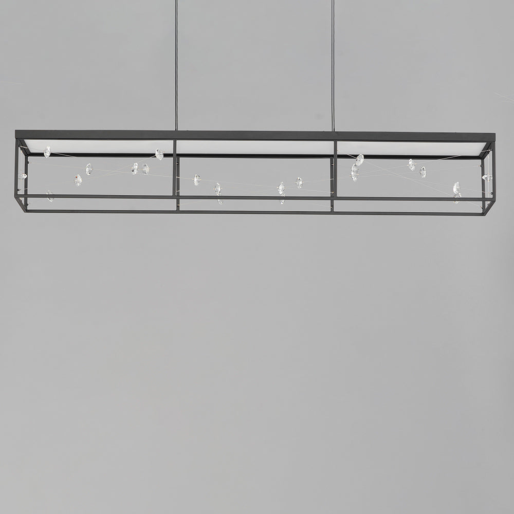 Entanglement LED Linear Pendant Light in Detail.