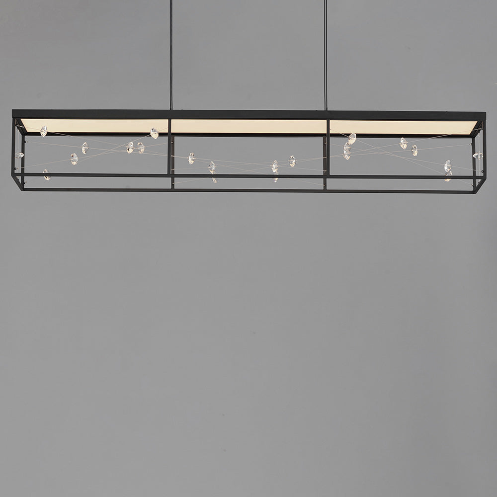 Entanglement LED Linear Pendant Light in Detail.