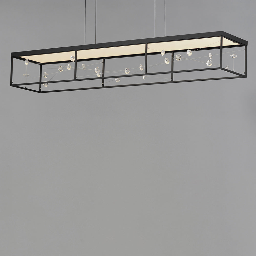 Entanglement LED Linear Pendant Light in Detail.