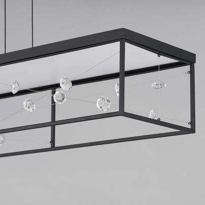 Entanglement LED Linear Pendant Light in Detail.